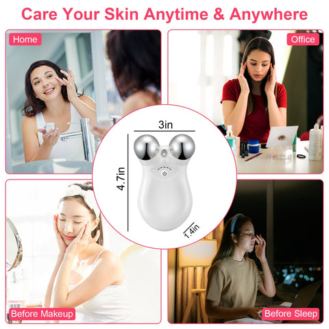 Microcurrent Face Massager – Skin Lifting & Wrinkle Reducing