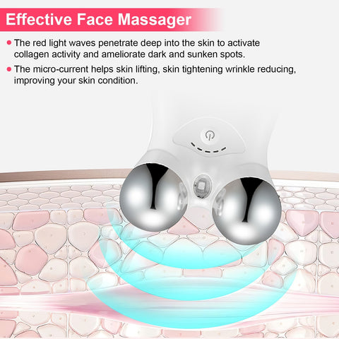 Microcurrent Face Massager – Skin Lifting & Wrinkle Reducing