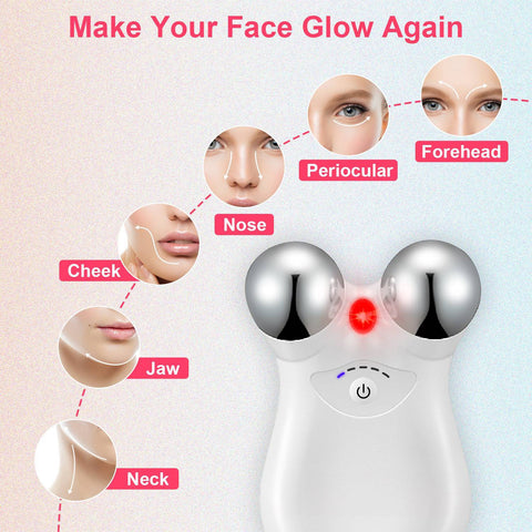Microcurrent Face Massager – Skin Lifting & Wrinkle Reducing