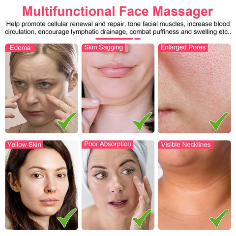 Microcurrent Face Massager – Skin Lifting & Wrinkle Reducing